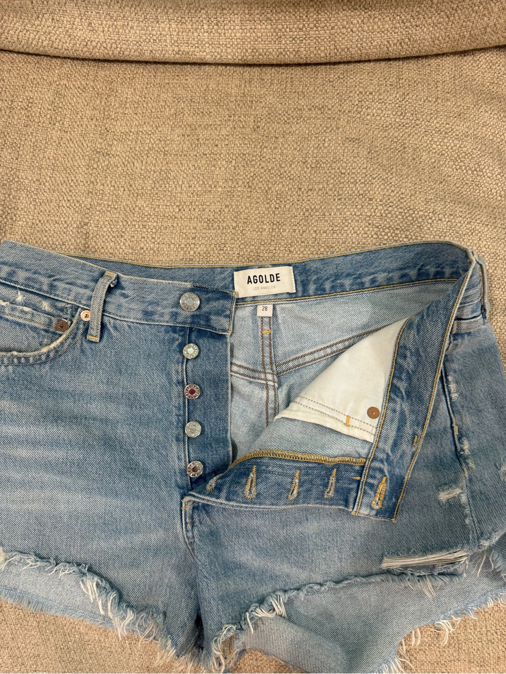 AGOLDE Jean shorts